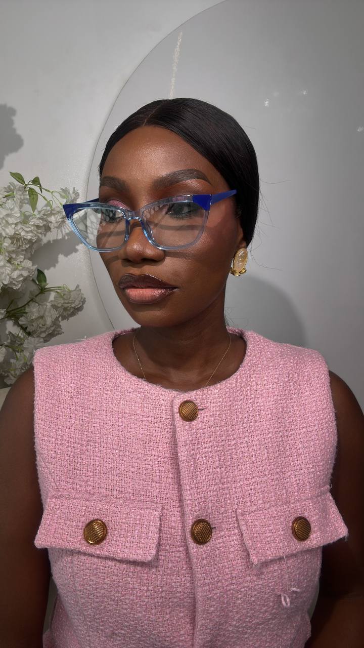 GLASS 662(CLEAR LENS, PRESCRIPTION FRAMES,BLUE CUT PHOTOCHROMIC GLASSES)