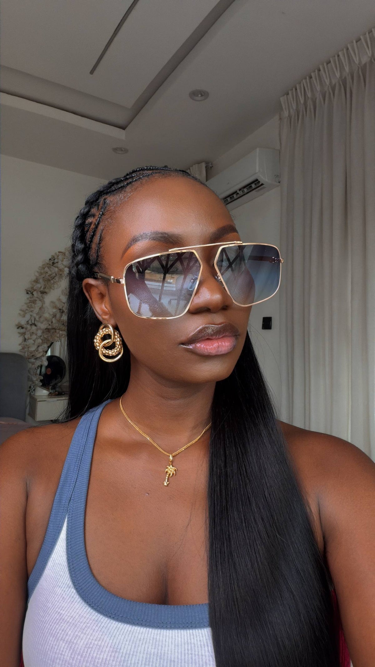 GLASSES 752(UNISEX UV PROTECTION SUNSHADE)