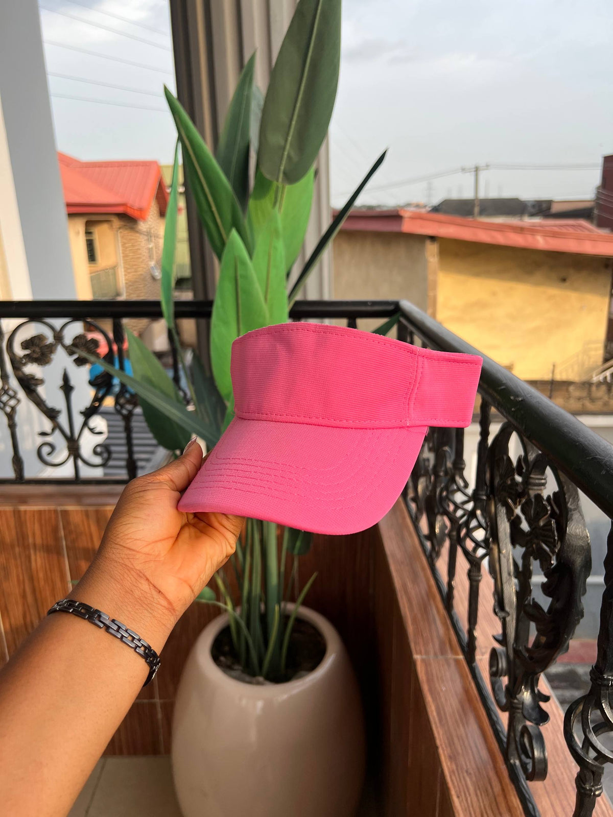 PLAIN HALF FACE CAP
