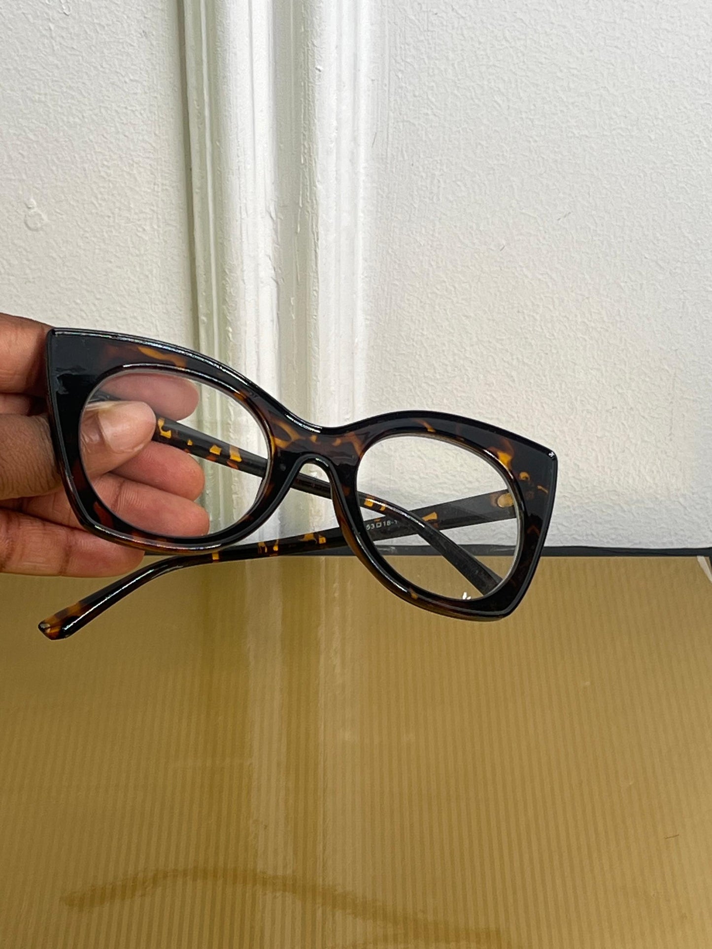 GLASSES 436(CLEAR LENS, PRESCRIPTION BLUE LIGHT BLOCKING GLASSES)