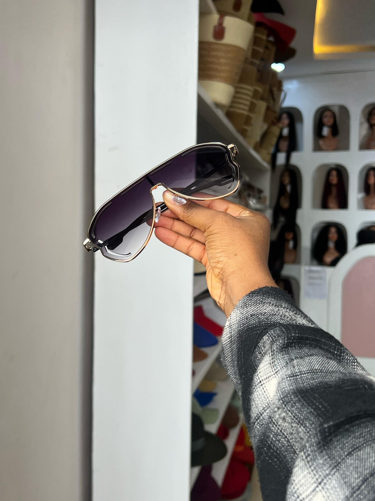GLASSES 48(UNISEX SUNGLASSES,UV PROTECTED SUNSHADE)
