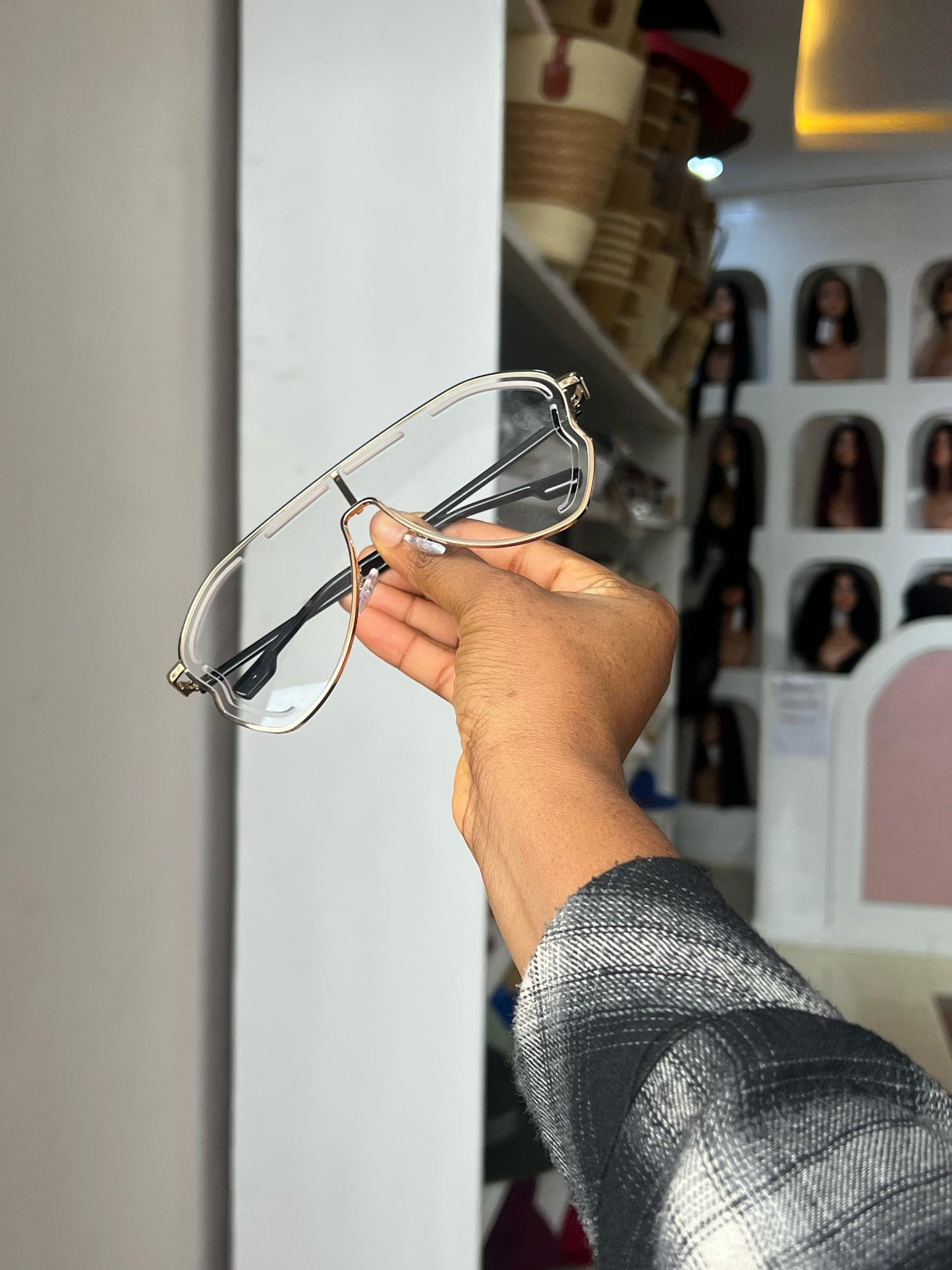 GLASSES 48(UNISEX SUNGLASSES,UV PROTECTED SUNSHADE)