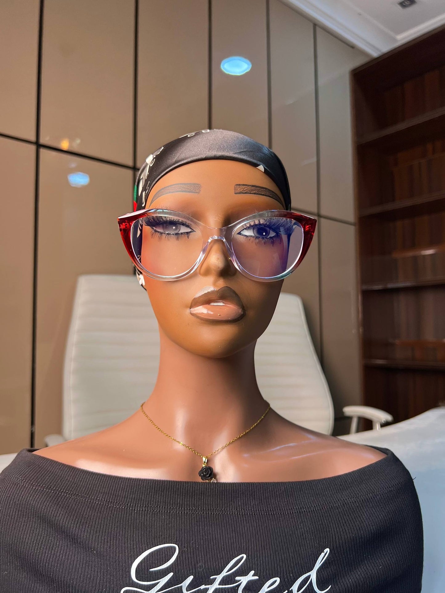 GLASSES 771 (CLEAR LENS,BLUE LIGHT BLOCKING GLASSES)