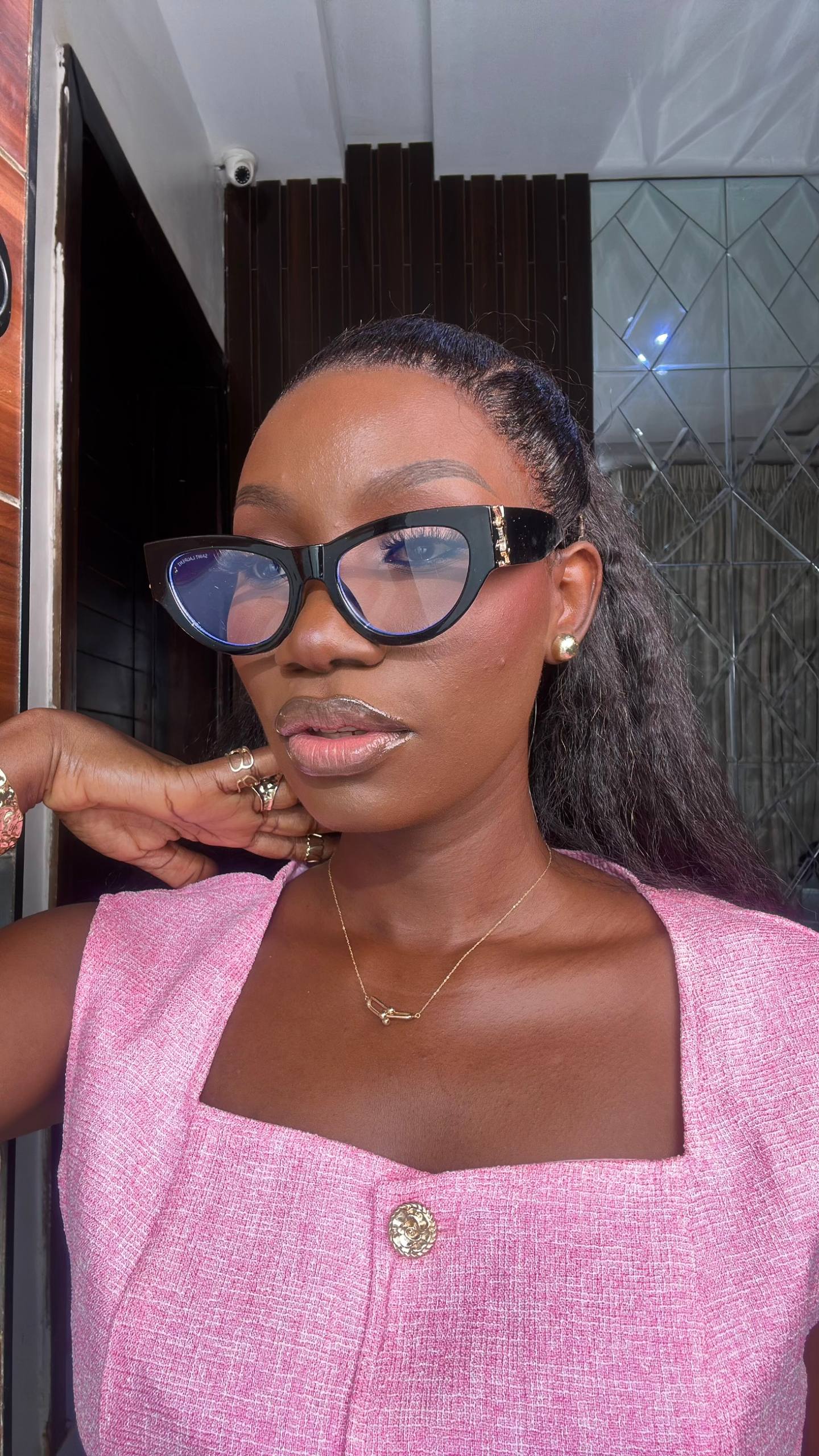 GLASSES 749 (CLEAR LENS, BLUE LIGHT BLOCKING GLASSES)