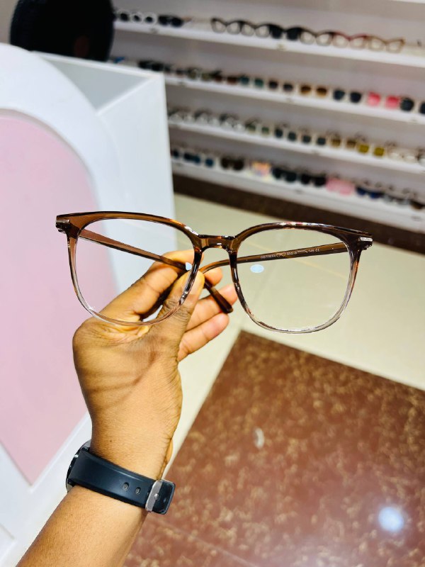 GLASSES 757 (CLEAR LENS,BLUE LIGHT BLOCKING GLASSES)