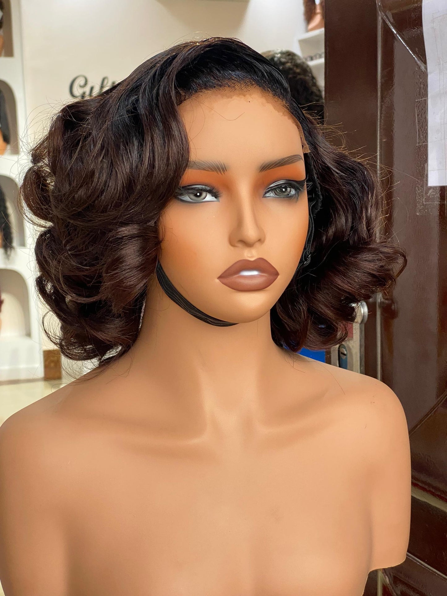 10 INCHES 5 BY 5 BOUNCY WIG (MBU/10/BB AVAILABLE)