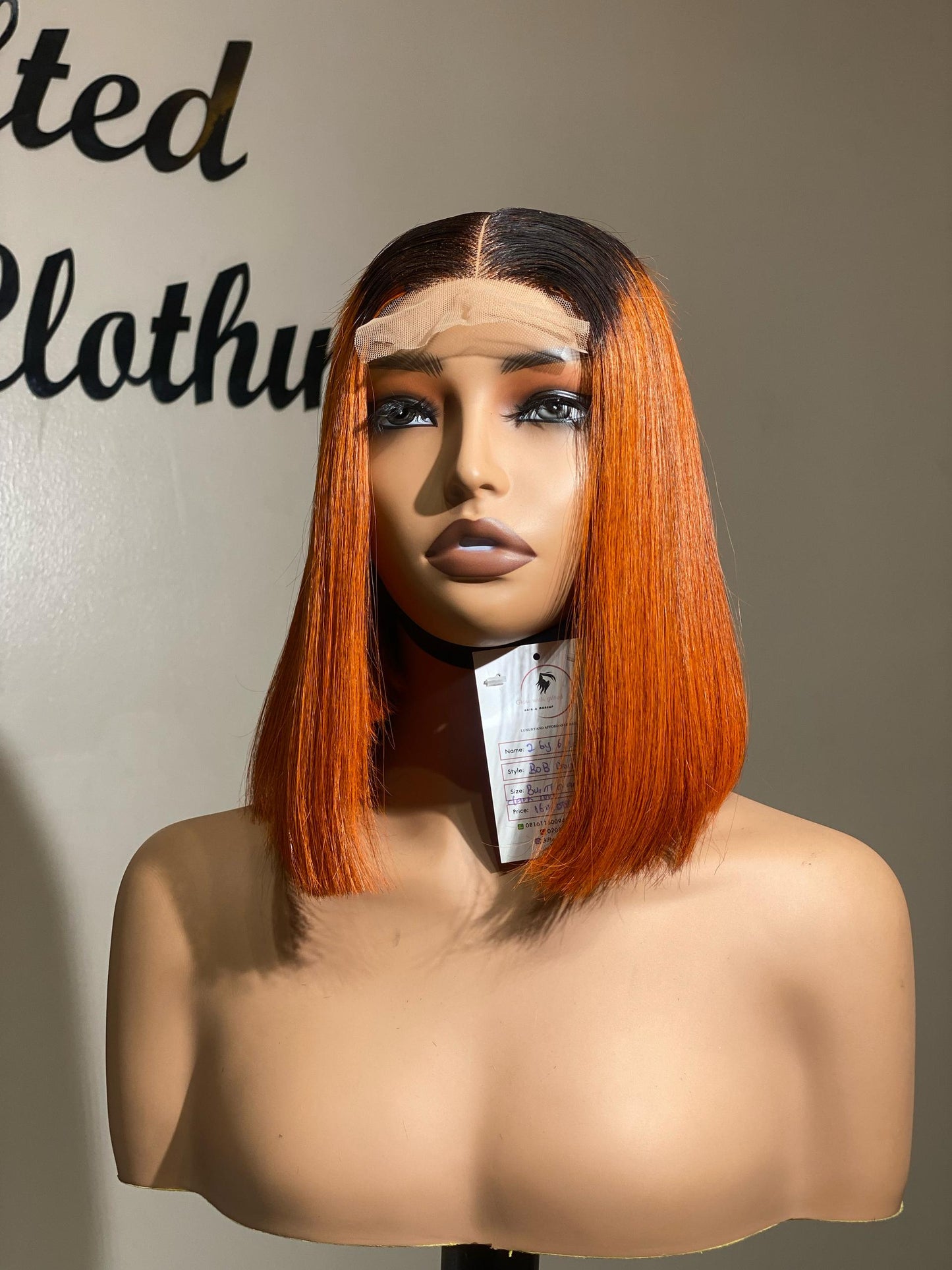 10 INCHES 2 BY 6 BOB WIG(AVAILABLE)