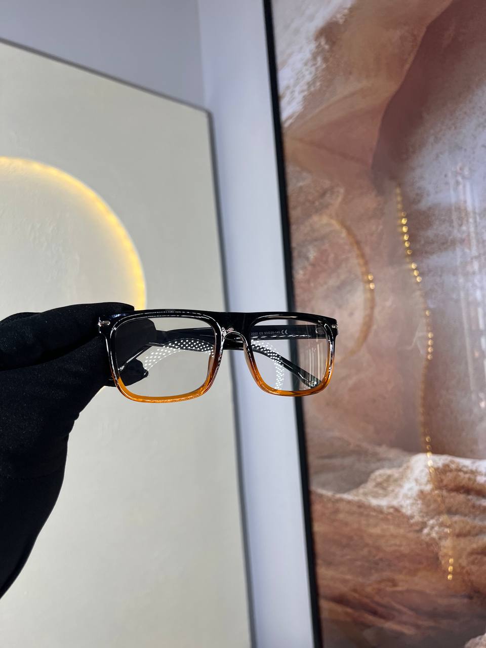 GLASS 658(CLEAR LENS, PRESCRIPTION FRAMES PHOTOCHROMIC GLASSES)