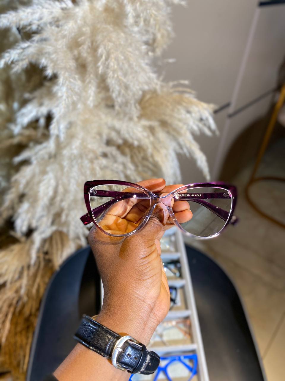 GLASSES 60(CLEAR LENS, PRESCRIPTION BLUE LIGHT BLOCKING GLASSES)