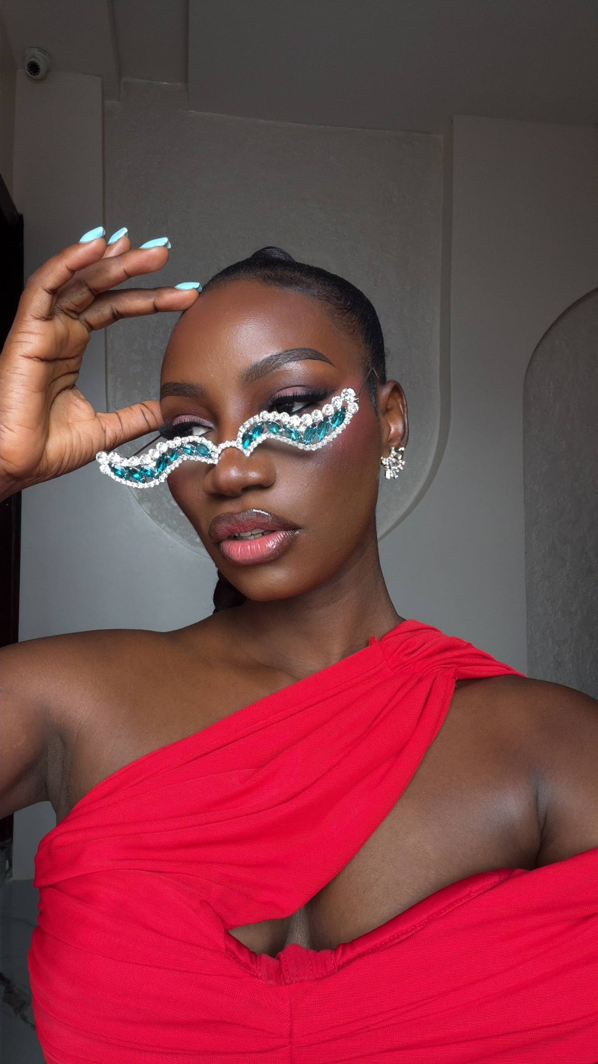 GLASSES 954 (FEMALE OWAMBE FASHION GLASSES)