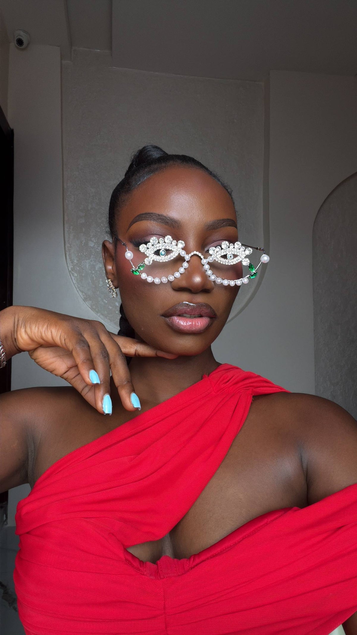 GLASSES 968 (FEMALE OWAMBE FASHION GLASSES)