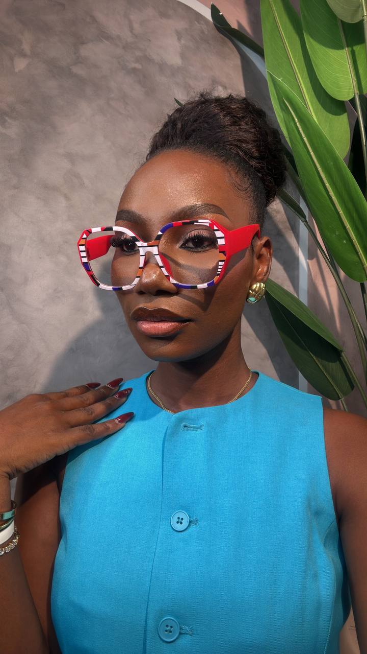GLASSES 596(BLUE LIGHT BLOCKING LENS, PRESCRIPTION FRAMES)