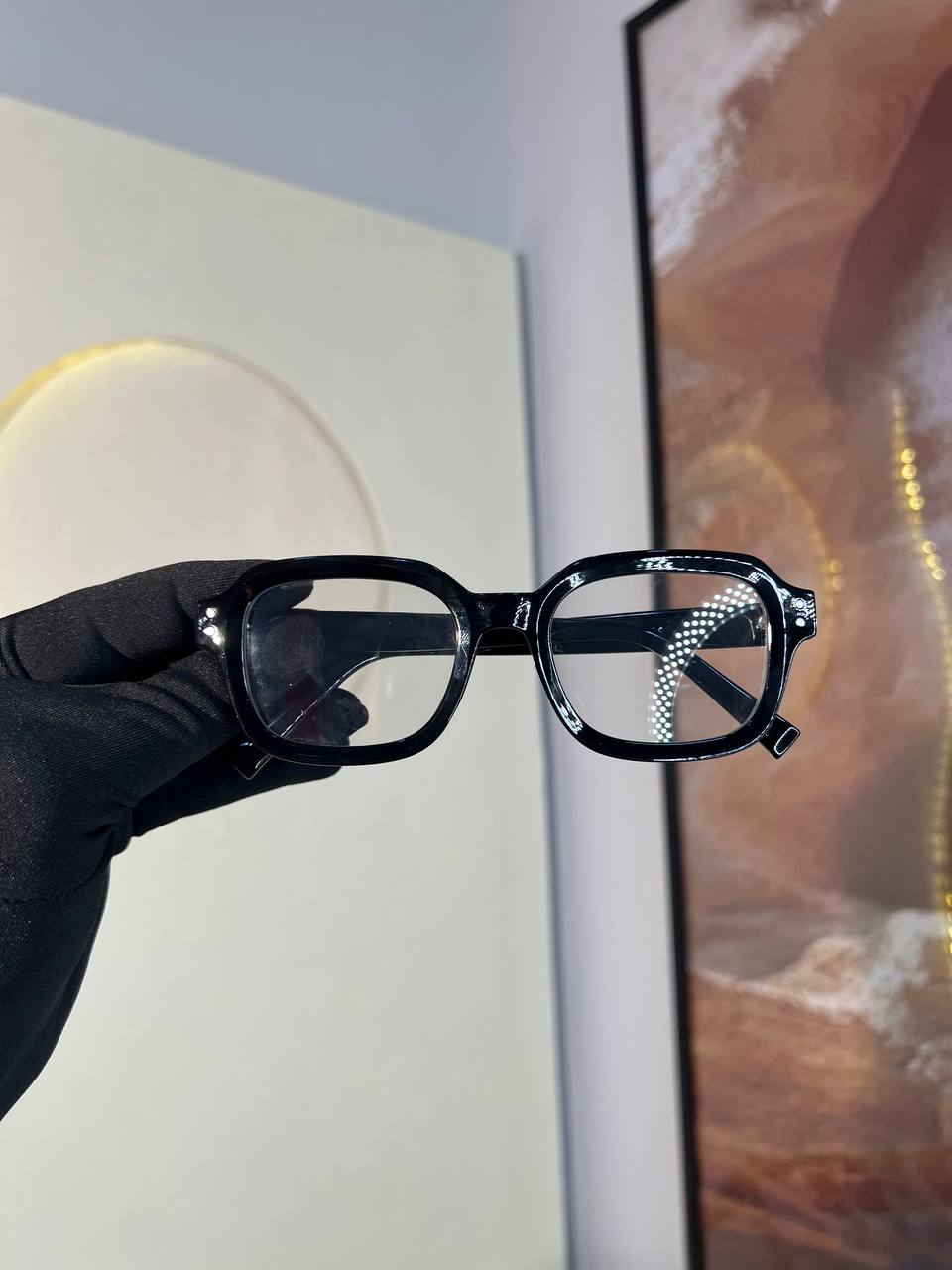 GLASS 654(CLEAR LENS, PRESCRIPTION FRAMES PHOTOCHROMIC GLASSES)
