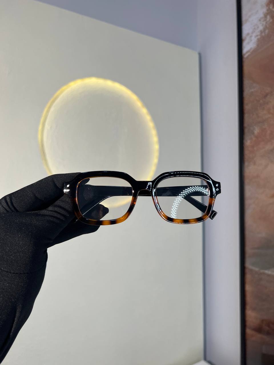 GLASS 654(CLEAR LENS, PRESCRIPTION FRAMES PHOTOCHROMIC GLASSES)
