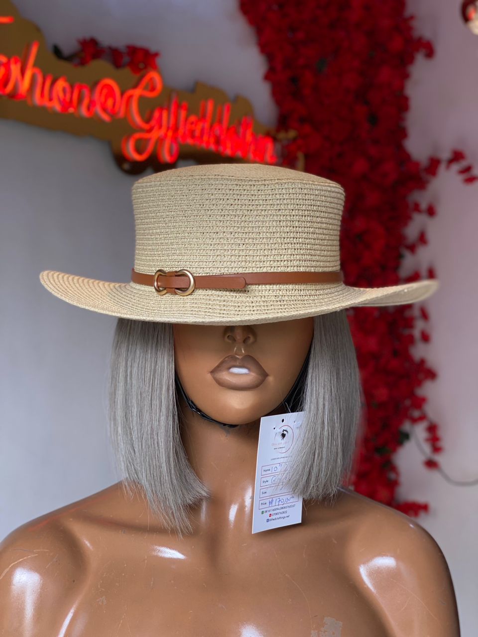 HIGH QUALITY MINI FLOPPY STRAW HAT