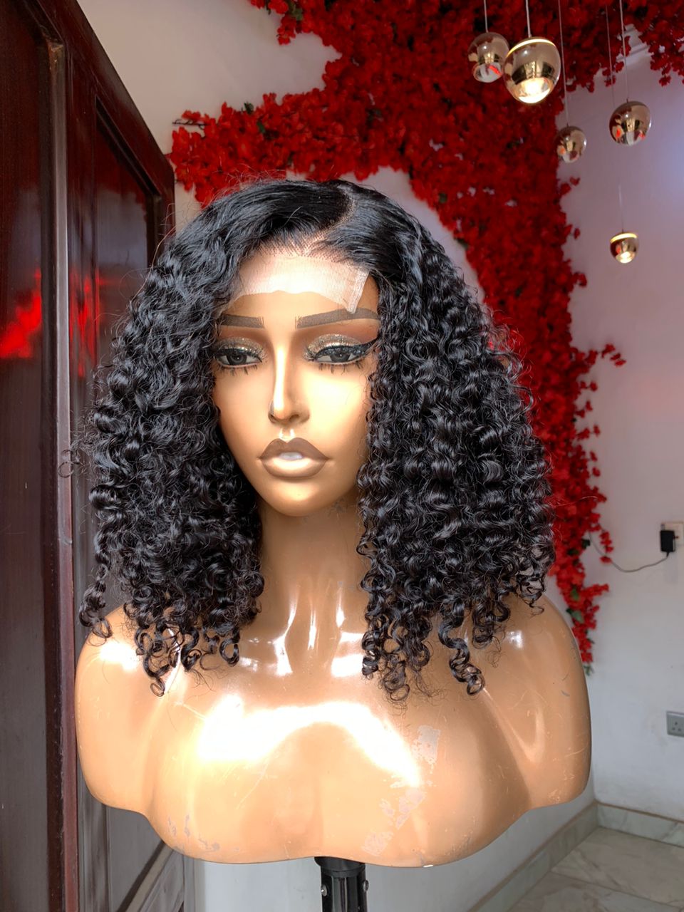 14 INCHES 4 BY 4 FACTORY CLOSURE MULTIPLE DONOR PIXIE WIG(044-GG AVAILABLE)