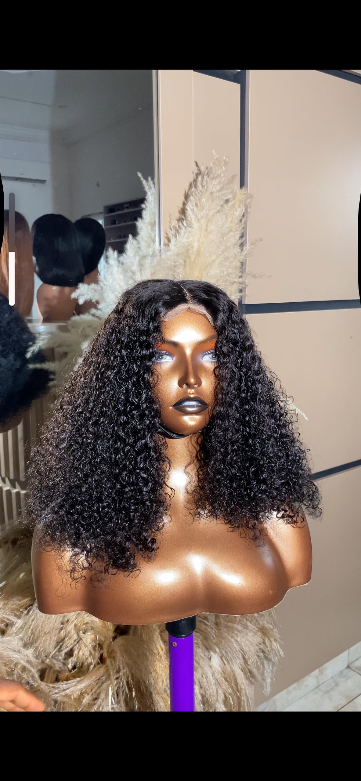 SINGLE DONOR 14 INCHES 2 BY 6 WIG PIXIE CURL(SPC/14/NC AVAILABLE)