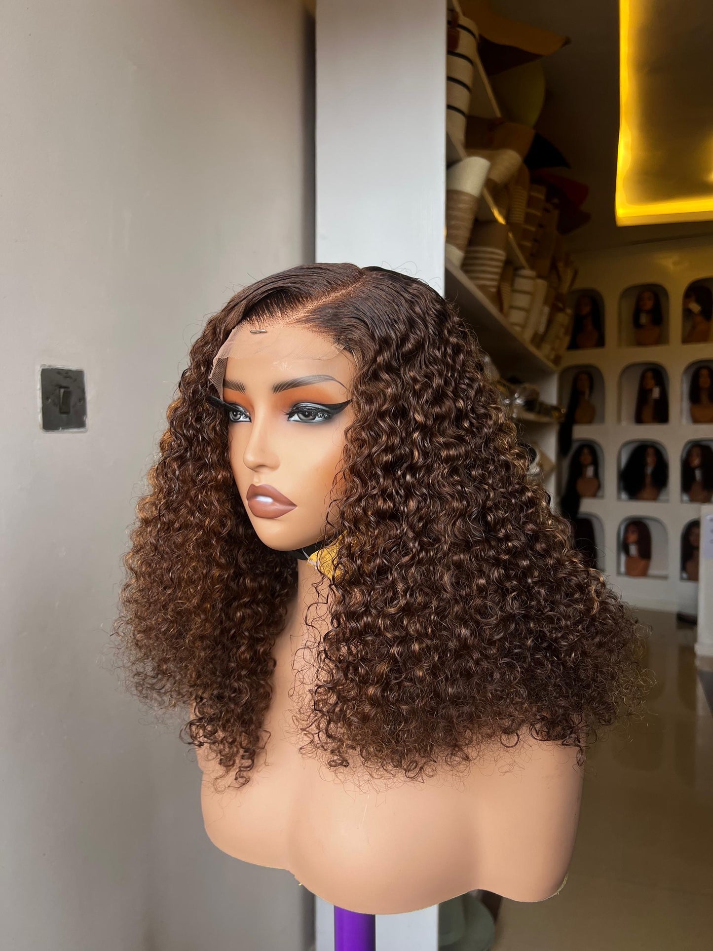 16 INCHES 5 BY 5 PIXIE CURL WIG(MPC/16/P AVAILABLE)