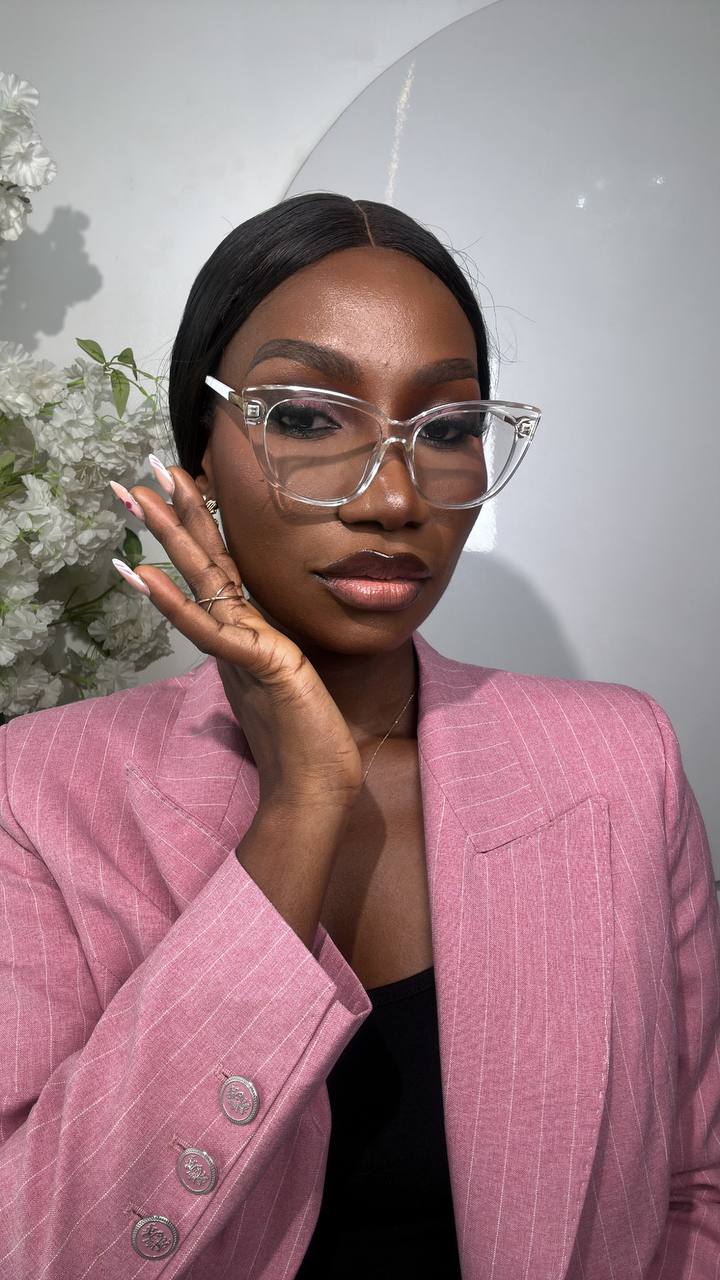 GLASS 661(CLEAR LENS, PRESCRIPTION FRAMES,BLUE CUT PHOTOCHROMIC GLASSES)