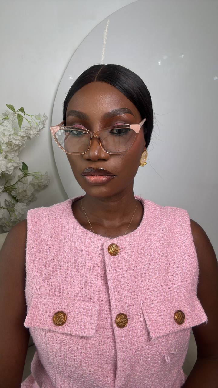 GLASS 662(CLEAR LENS, PRESCRIPTION FRAMES,BLUE CUT PHOTOCHROMIC GLASSES)