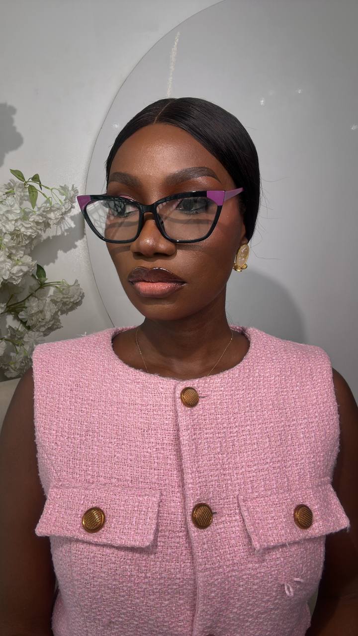 GLASS 662(CLEAR LENS, PRESCRIPTION FRAMES,BLUE CUT PHOTOCHROMIC GLASSES)