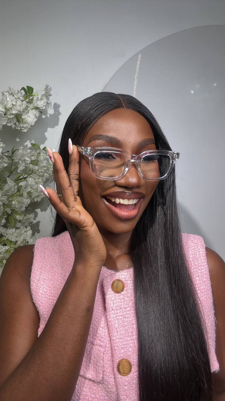 GLASS 667(CLEAR LENS, PRESCRIPTION FRAMES,CHROME HEART GLASSES)