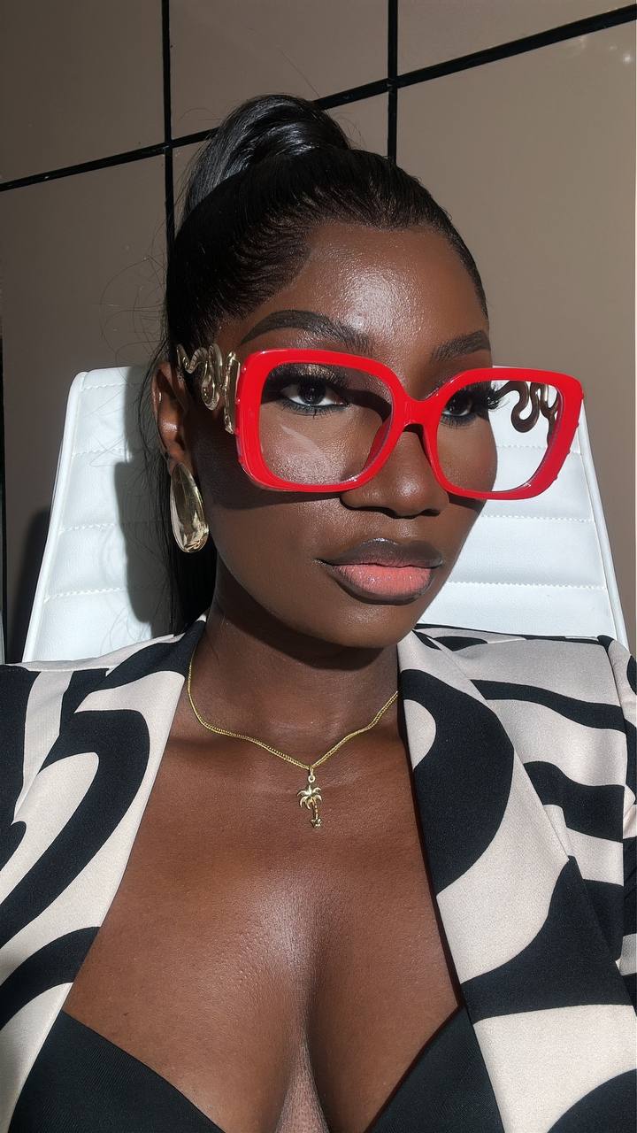 GLASSES  543(CLEAR LENS BLUE LIGHT BLOCKING GLASSES)