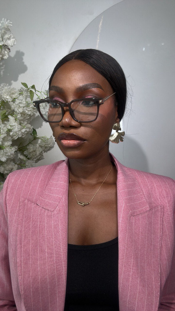 GLASS 663(CLEAR LENS, PRESCRIPTION FRAMES,BLUE CUT PHOTOCHROMIC GLASSES)