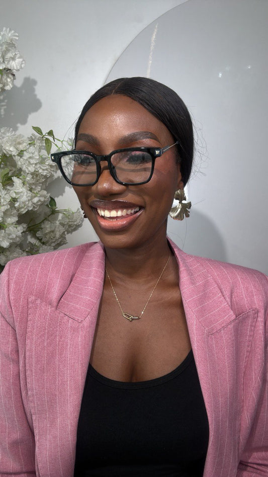 GLASS 663(CLEAR LENS, PRESCRIPTION FRAMES,BLUE CUT PHOTOCHROMIC GLASSES)