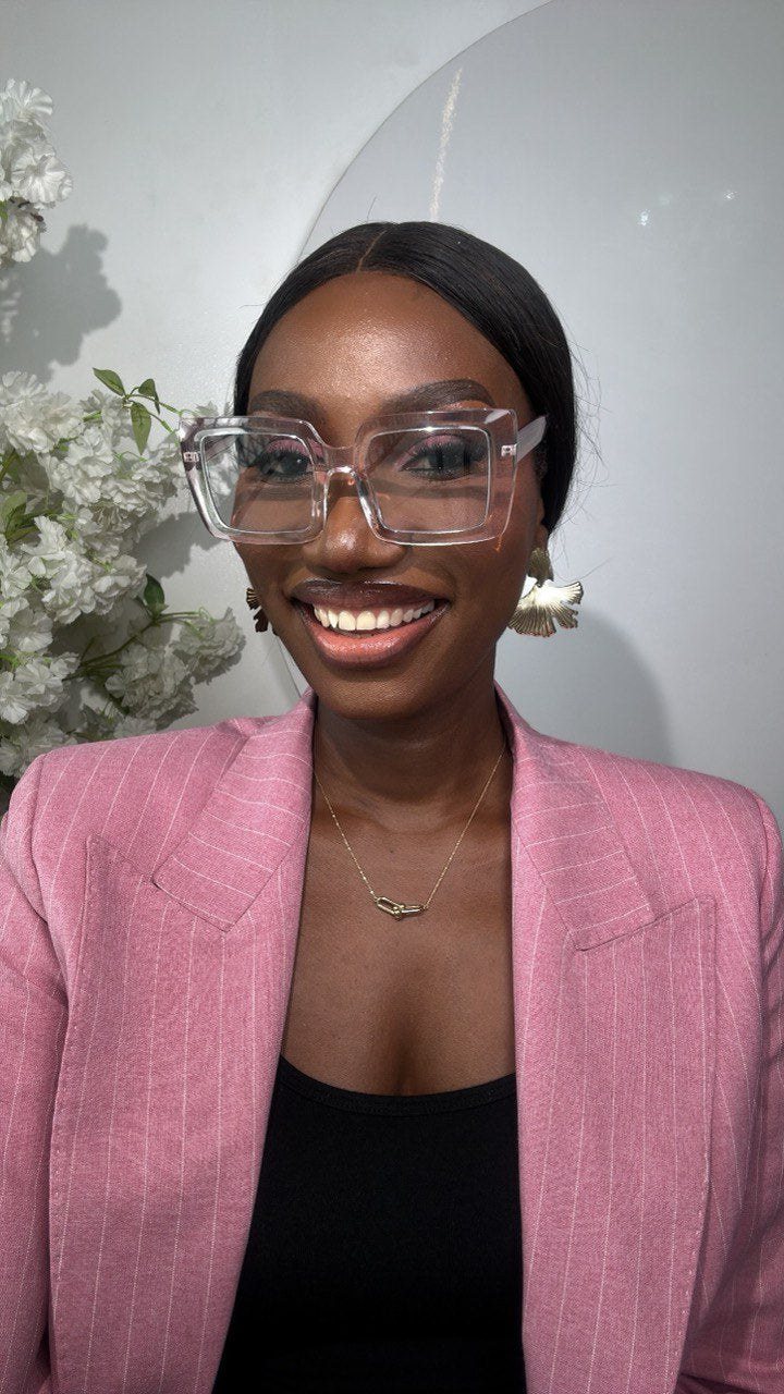 GLASS 660(CLEAR LENS, PRESCRIPTION FRAMES, BLUE CUT PHOTOCHROMIC GLASSES)