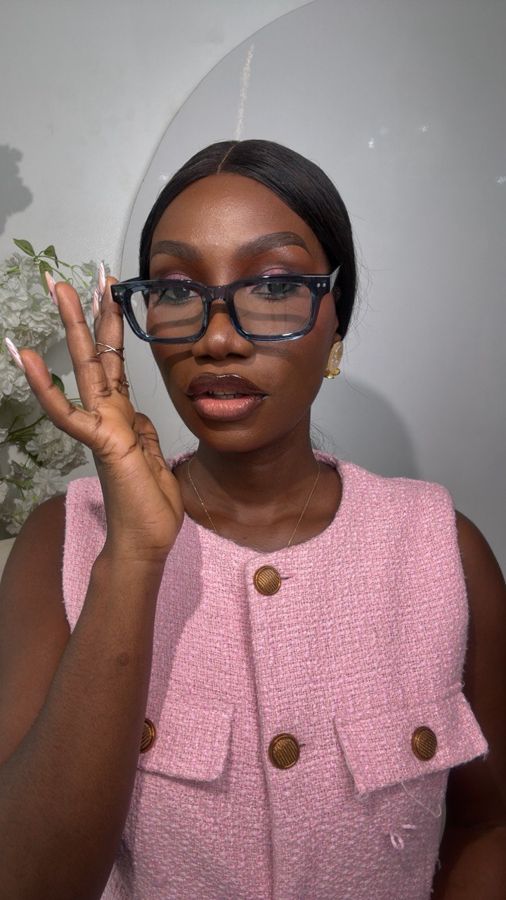 GLASS 657(CLEAR LENS, PRESCRIPTION FRAMES,BLUE CUT  PHOTOCHROMIC GLASSES)