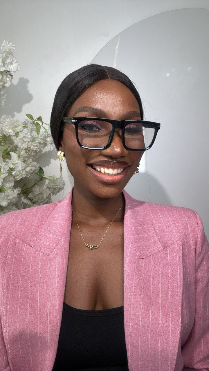 GLASS 658(CLEAR LENS, PRESCRIPTION FRAMES,BLUE CUT  PHOTOCHROMIC GLASSES)