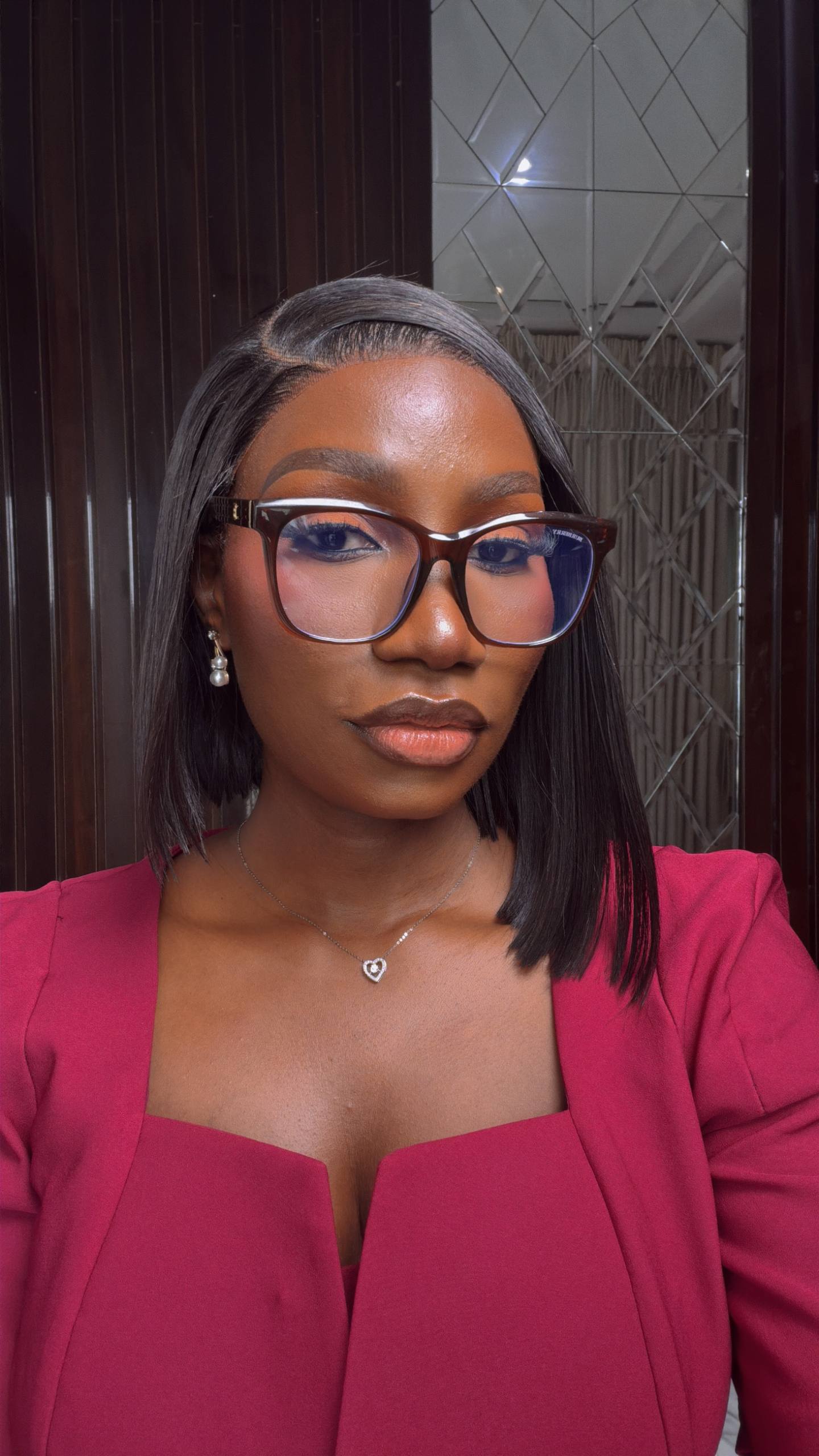 GLASSES 823 (CLEAR LENS,BLUE LIGHT BLOCKING GLASSES)