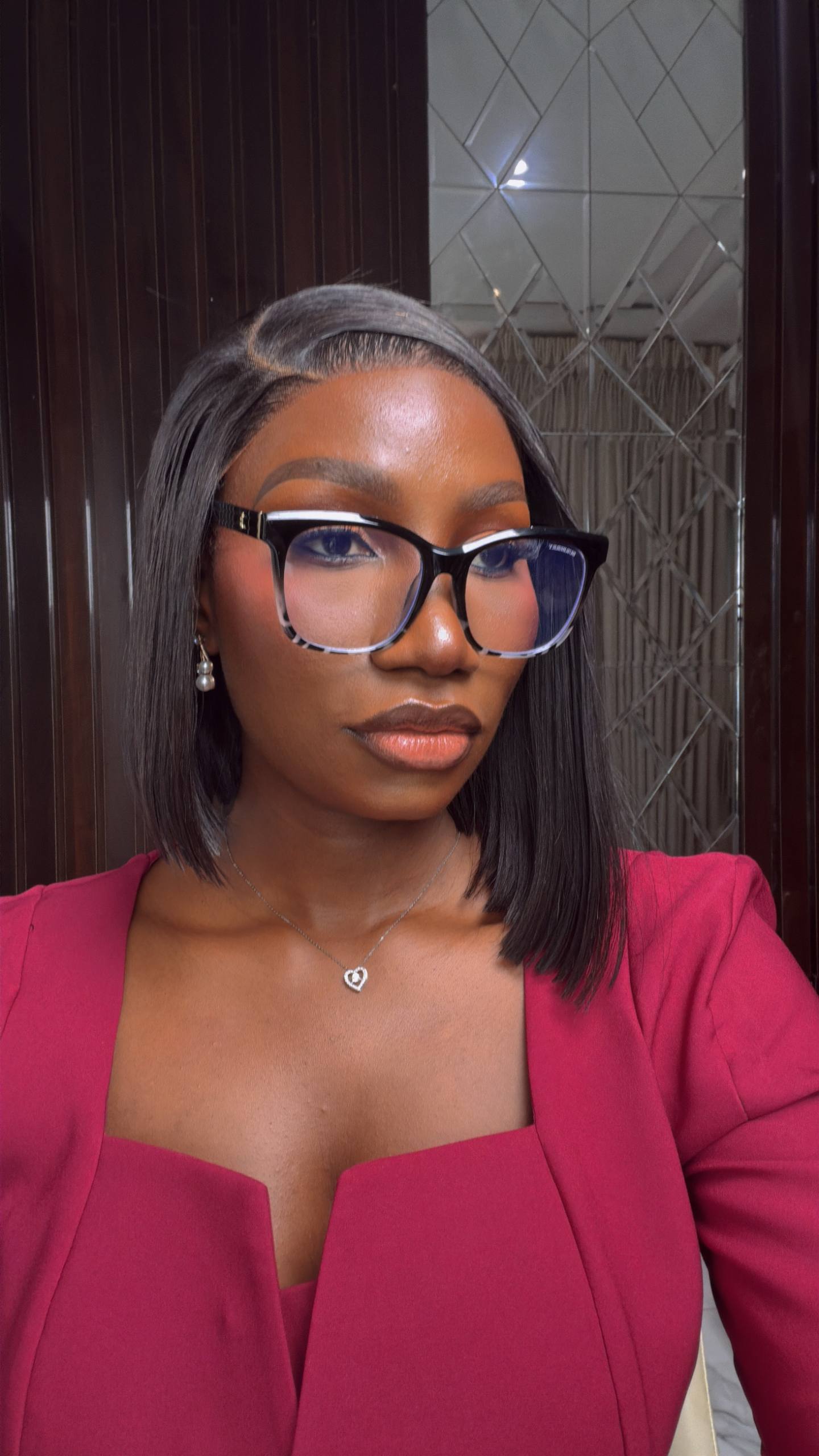 GLASSES 823 (CLEAR LENS,BLUE LIGHT BLOCKING GLASSES)