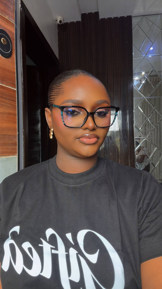 Glasses 918 - Photochromic and anti blue light lens , spring hinge handle , very strong for prescription and fashion - Square glasses for all face shape except a square face