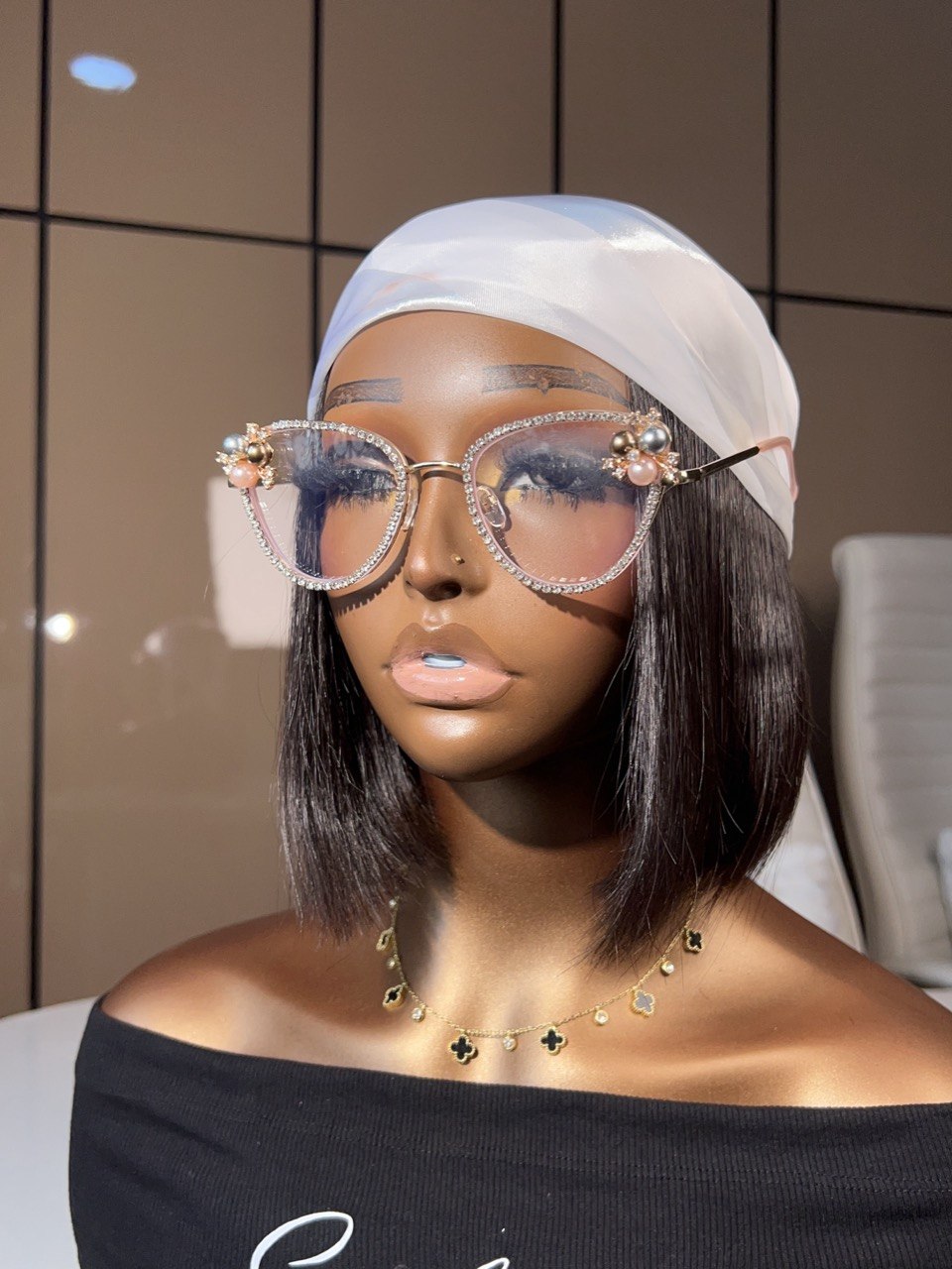 GLASSES 933 (CLEAR LENS, BLUE LIGHT BLOCKING GLASSES)