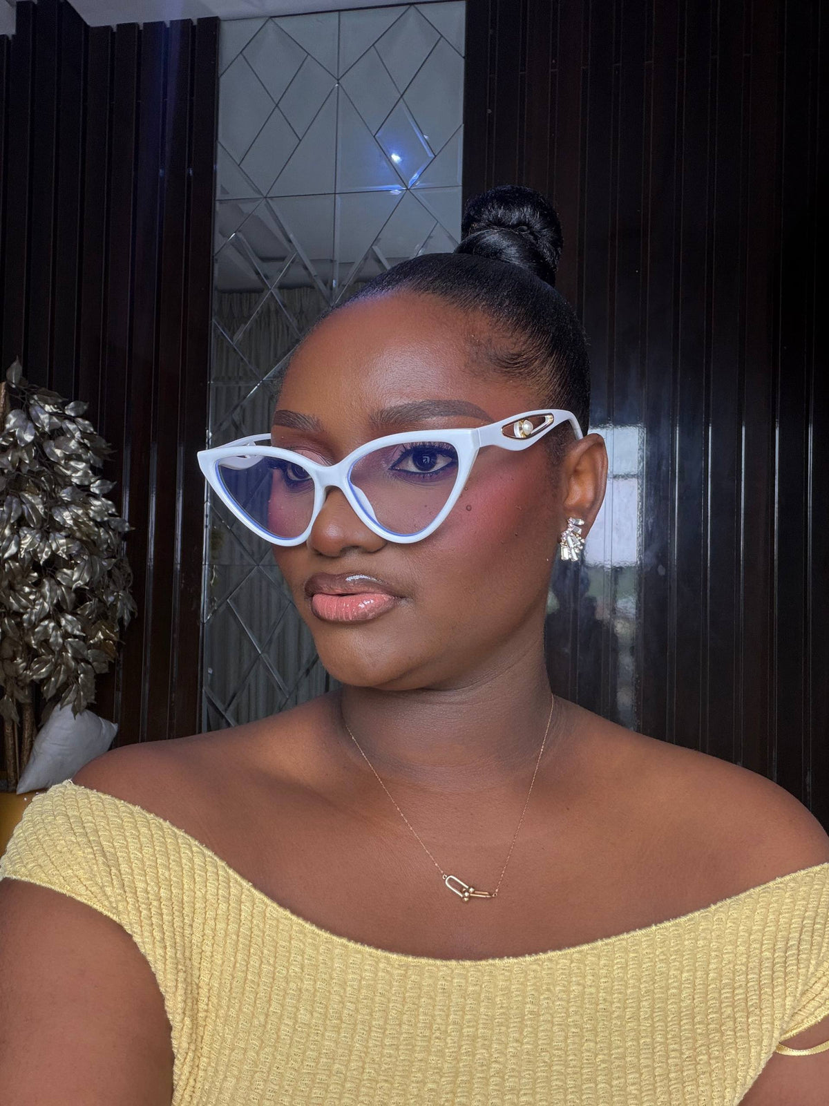 GLASSES 788 (CLEAR LENS,BLUE LIGHT BLOCKING GLASSES)