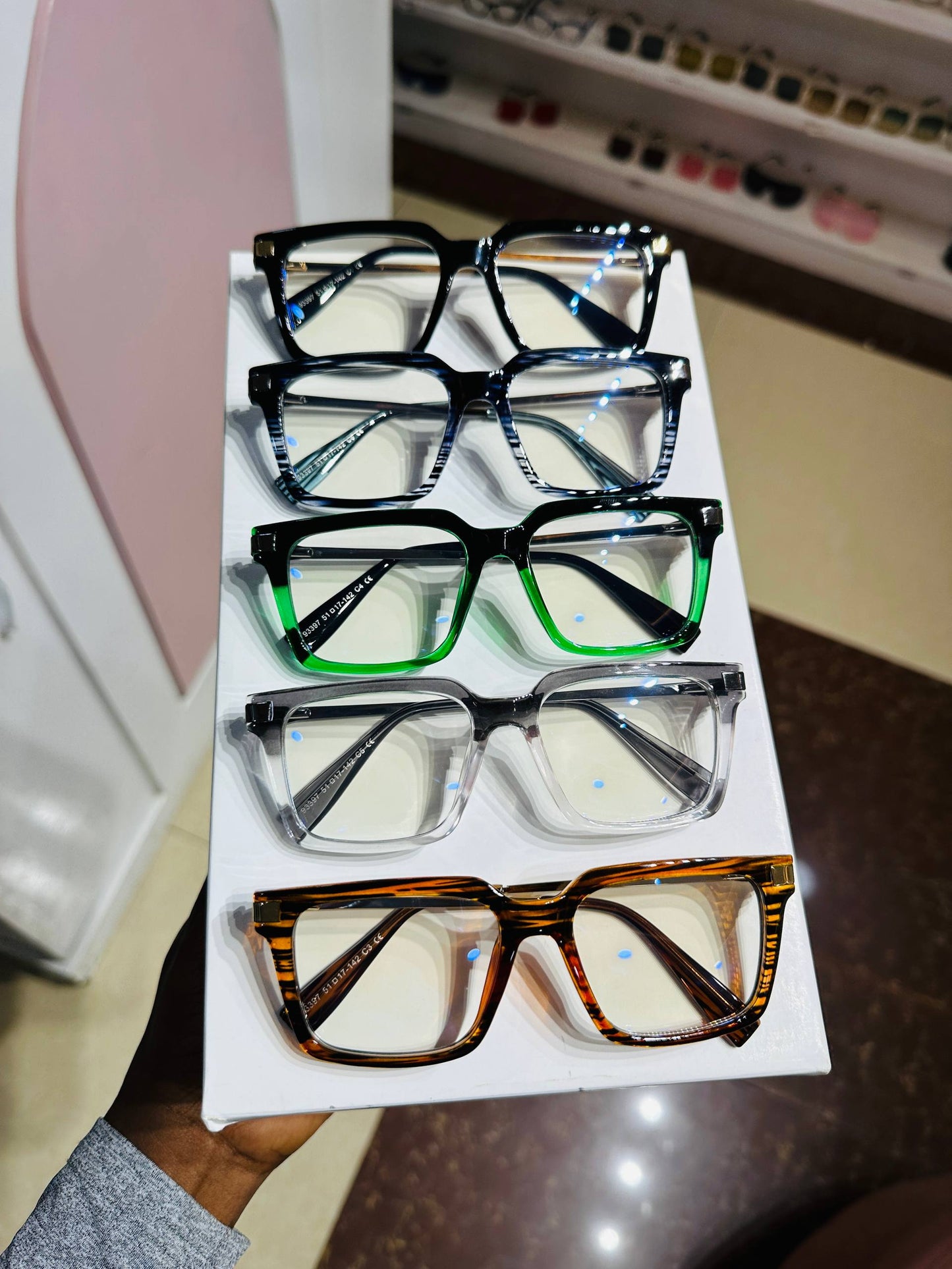 GLASSES 838 (BLUE LIGHT BLOCKING AND PHOTOCHROMIC GLASSES)MAINLY FOR PRESCRIPTION