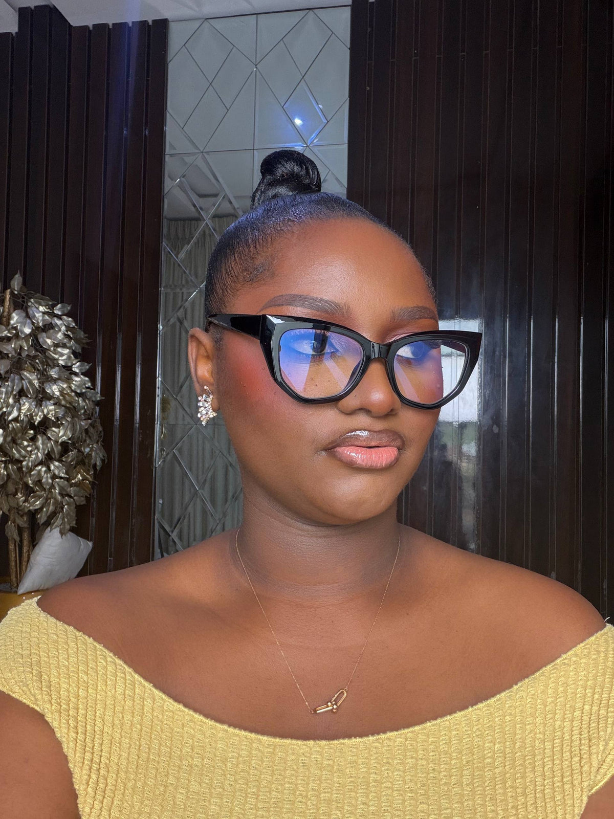 GLASSES 709(CLEAR LENS  PRESCRIPTION FRAMES, BLUE LIGHT BLOCKING GLASSES)