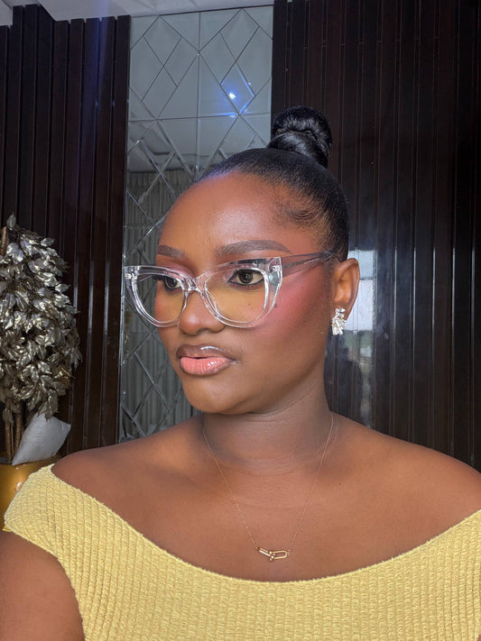 GLASSES 709(CLEAR LENS  PRESCRIPTION FRAMES, BLUE LIGHT BLOCKING GLASSES)