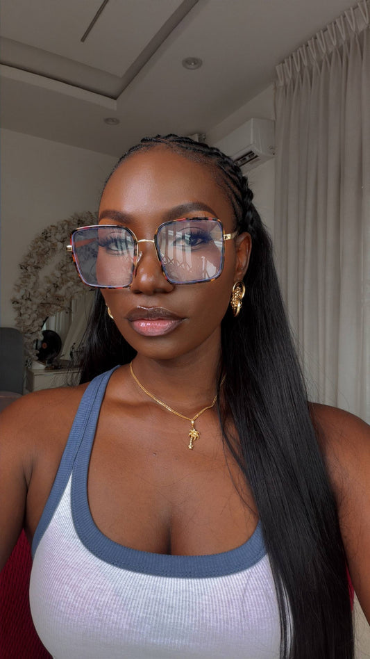 GLASSES 723 (CLEAR LENS  BLUE LIGHT BLOCKING GLASSES)