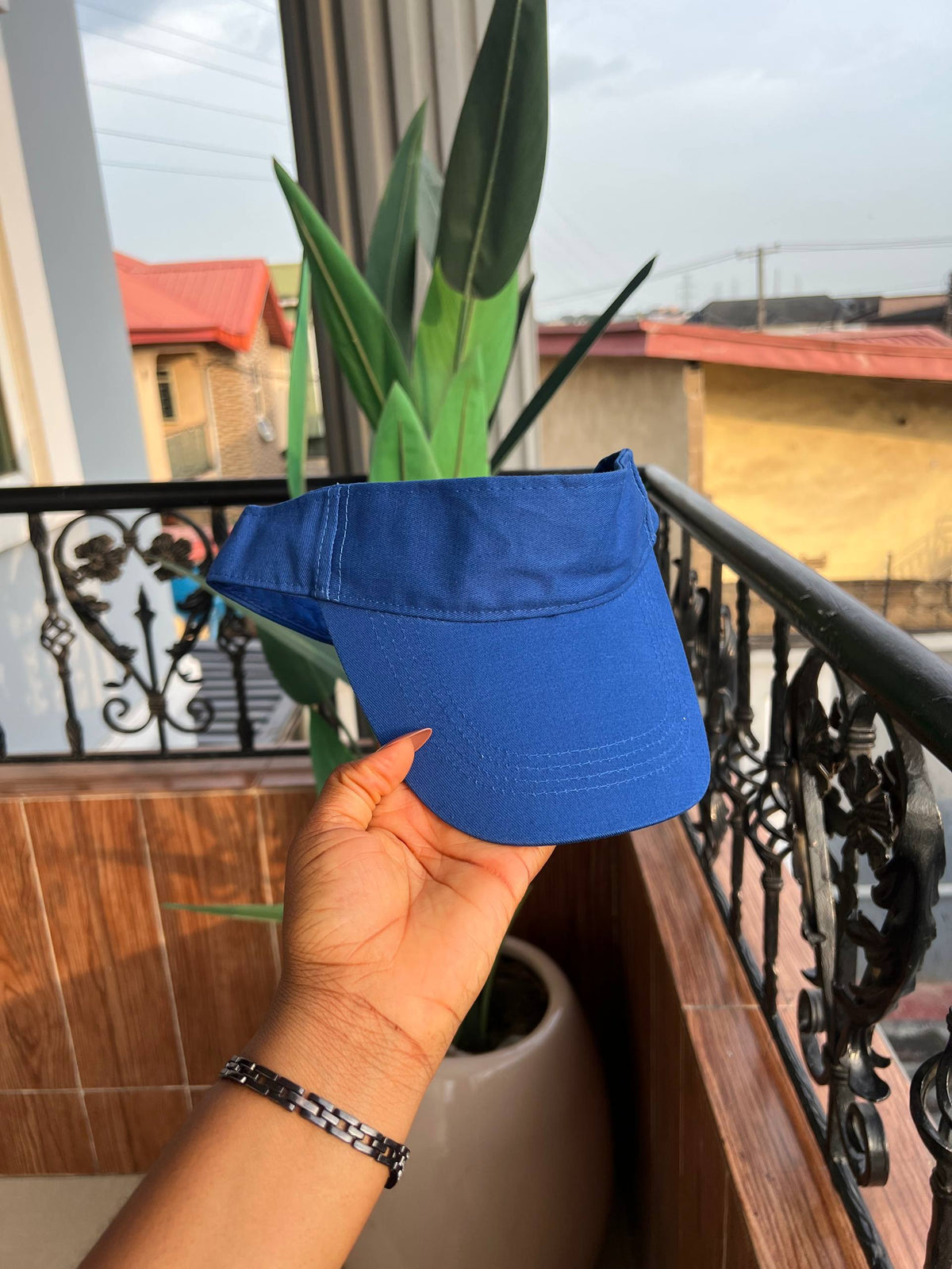 PLAIN HALF FACE CAP