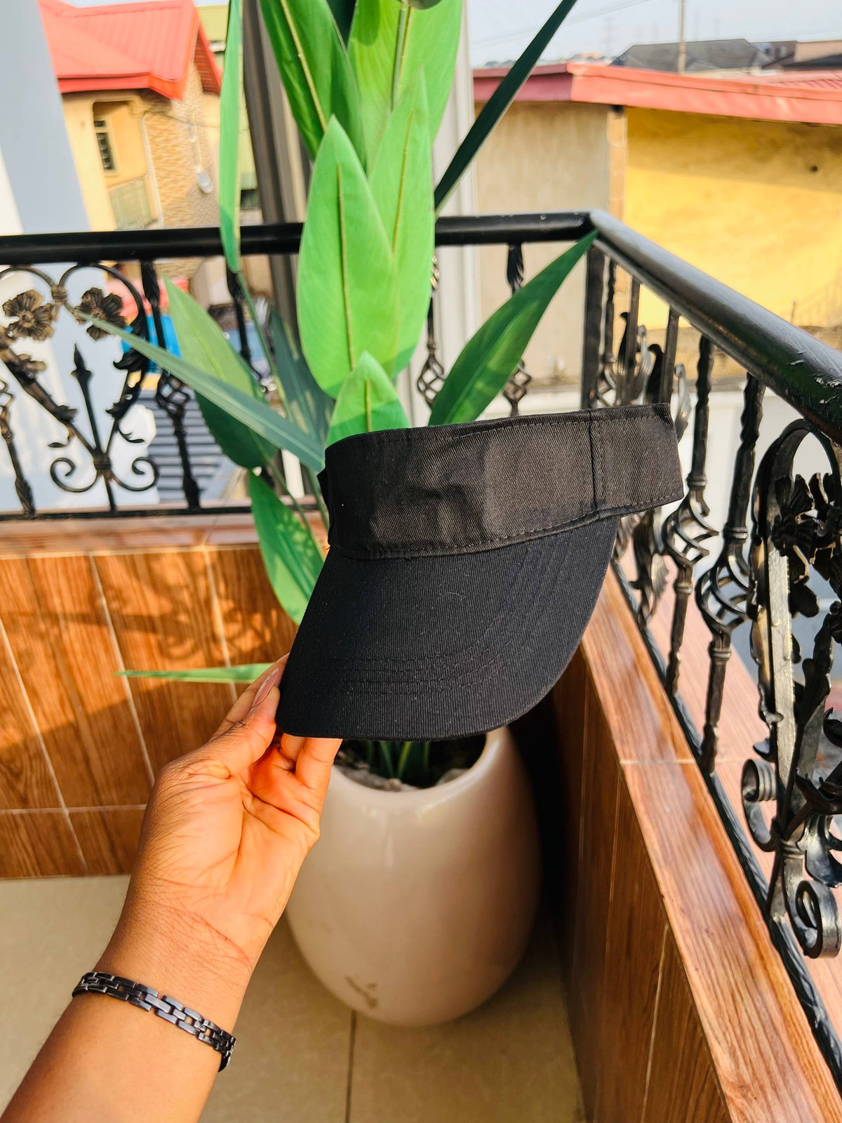 PLAIN HALF FACE CAP