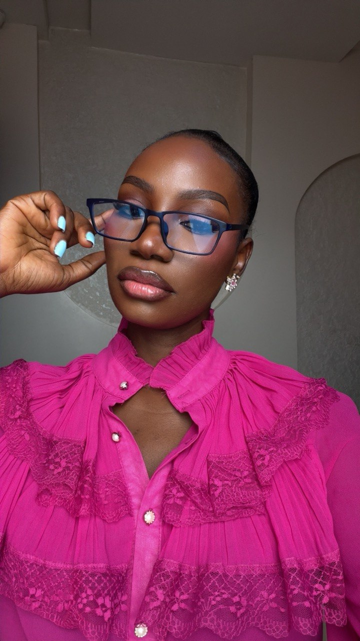 GLASSES 970 (UNISEX CLEAR LENS, BLUE LIGHT BLOCKING GLASSES)