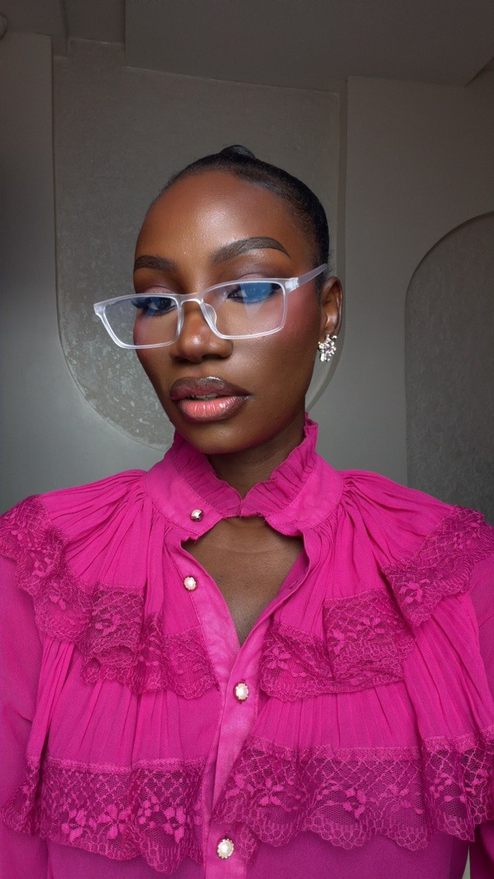 GLASSES 970 (UNISEX CLEAR LENS, BLUE LIGHT BLOCKING GLASSES)