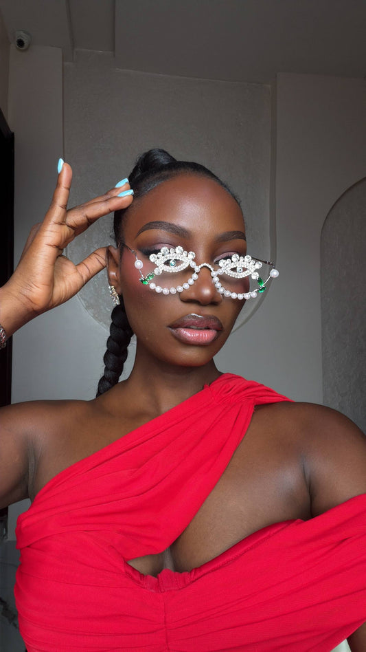 GLASSES 968 (FEMALE OWAMBE FASHION GLASSES)