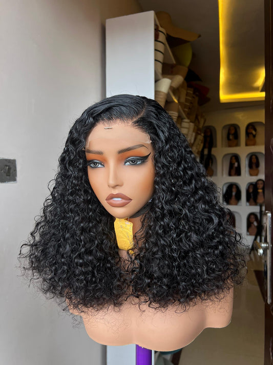 16 INCHES 5 BY 5 PIXIE CURL WIG(MPC/16/NC AVAILABLE)