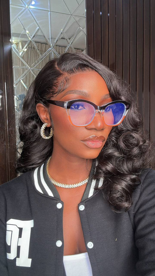 GLASSES 299 (Blue light blocking glasses , Prescription frames)