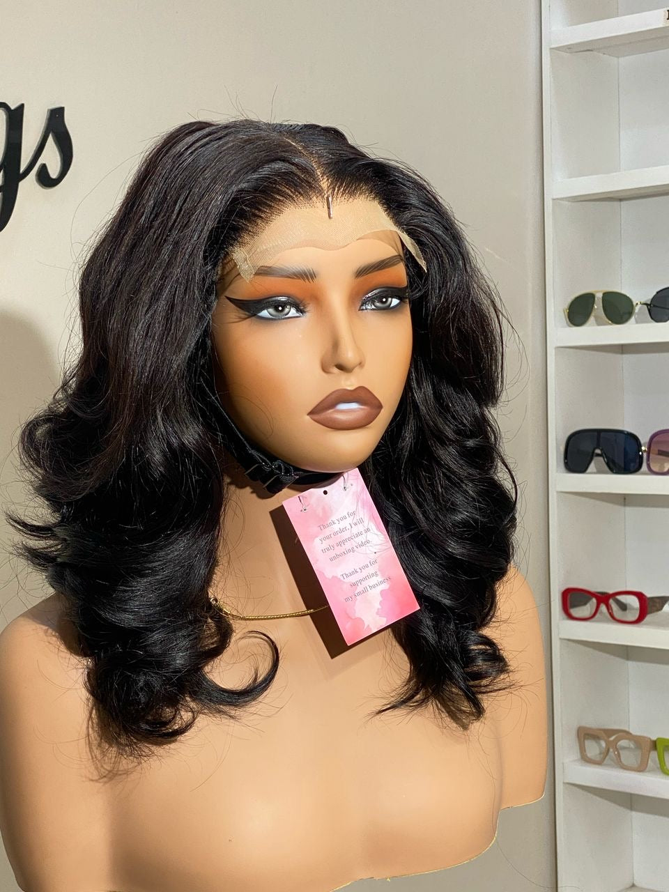 16 INCHES BOUNCY 5 BY 5 WIG(MBS/16/NC AVAILABLE)