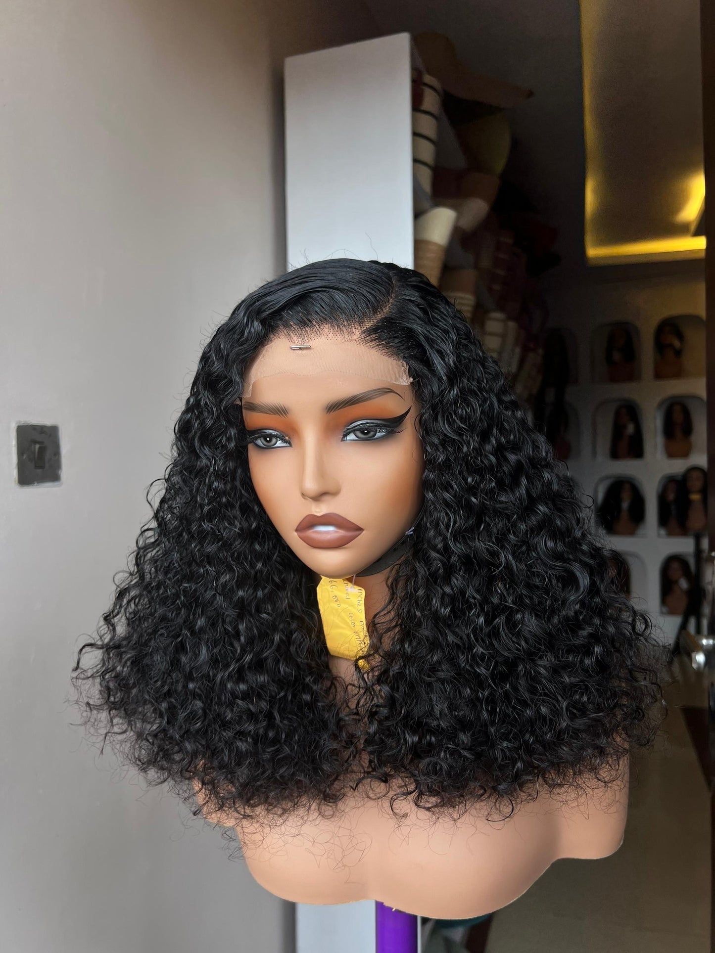 16 INCHES 5 BY 5 PIXIE CURL WIG(MPC/16/NC AVAILABLE)